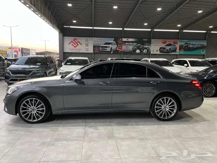 مرسيدس S450 مديل 2020 بطاقة جمركية استيراد كوريا 5
