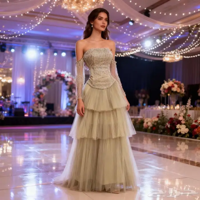 فساتين سهرة بيع جملة وبيع بلحبه بأسعار مناسبه للجميع 21