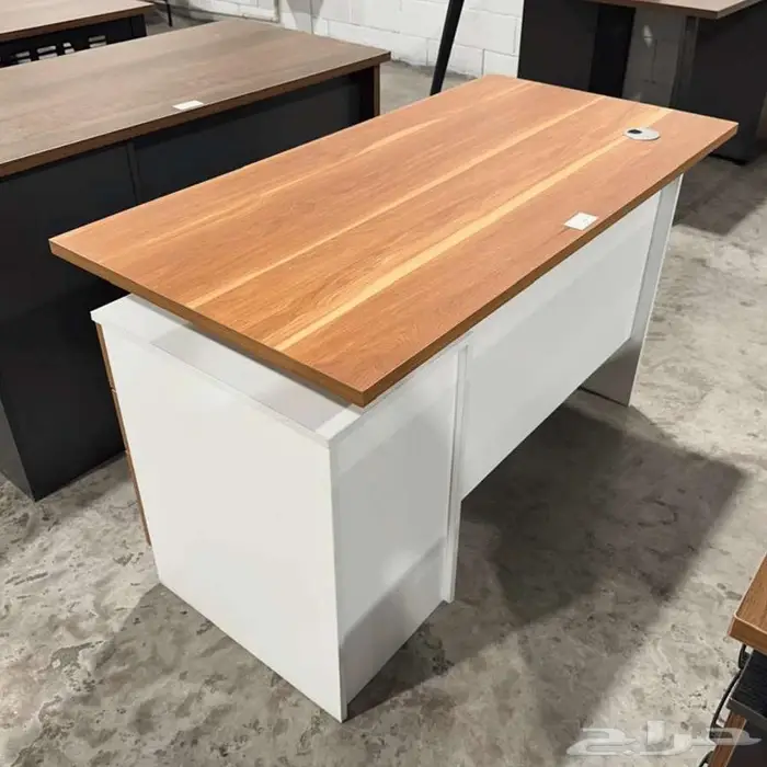 طاولات مكاتب مكتبية - للمنزل والمحلات - 120سم و 140سم 19