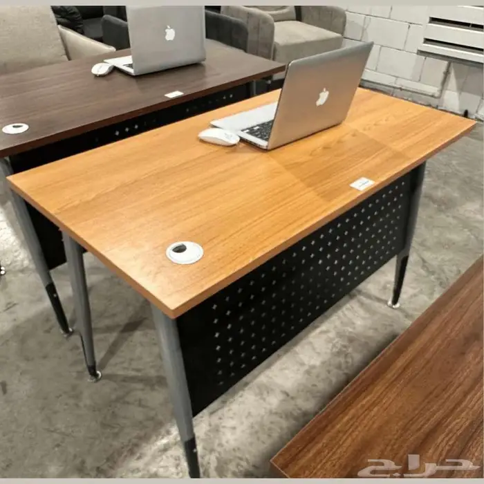 طاولات مكاتب مكتبية - للمنزل والمحلات - 120سم و 140سم 33