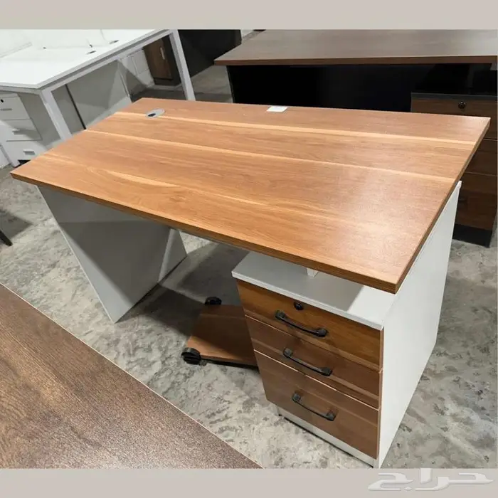 طاولات مكاتب مكتبية - للمنزل والمحلات - 120سم و 140سم 18