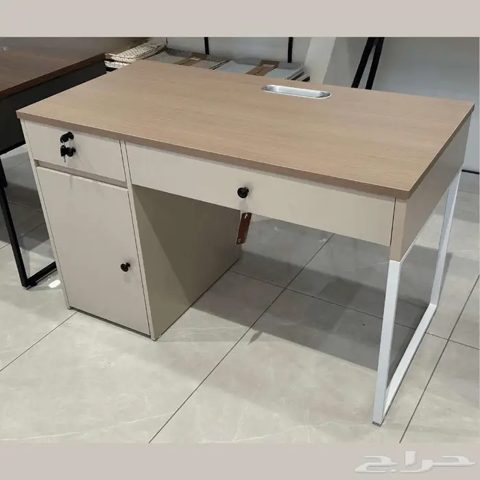 طاولات مكاتب مكتبية - للمنزل والمحلات - 120سم و 140سم 14