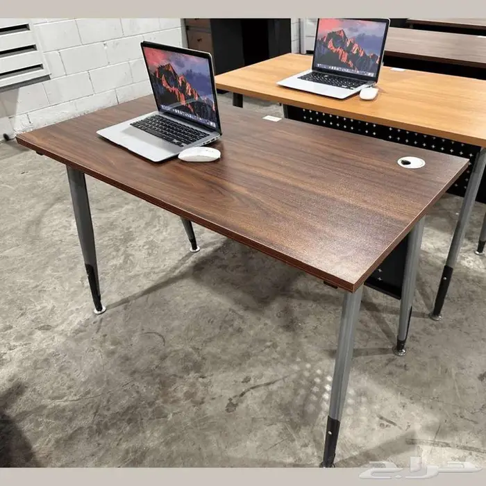 طاولات مكاتب مكتبية - للمنزل والمحلات - 120سم و 140سم 31