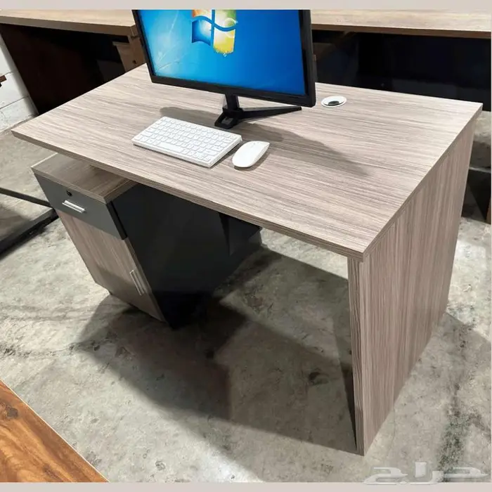 طاولات مكاتب مكتبية - للمنزل والمحلات - 120سم و 140سم 35