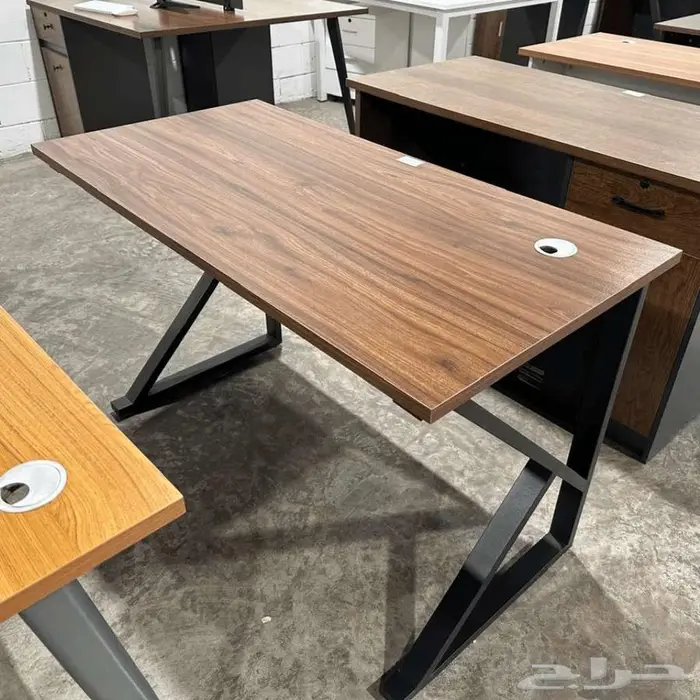 طاولات مكاتب مكتبية - للمنزل والمحلات - 120سم و 140سم 29