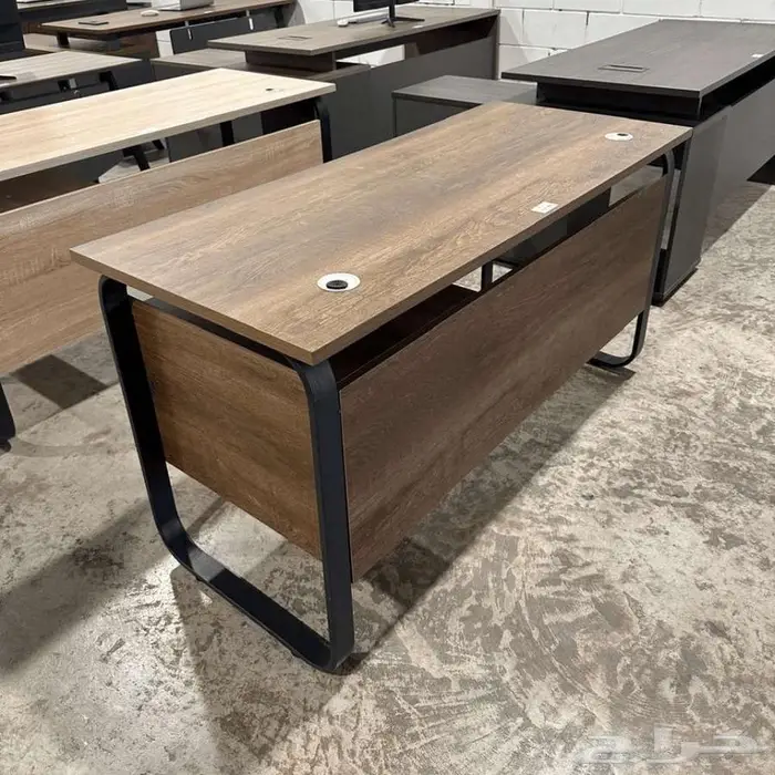 طاولات مكاتب مكتبية - للمنزل والمحلات - 120سم و 140سم 6