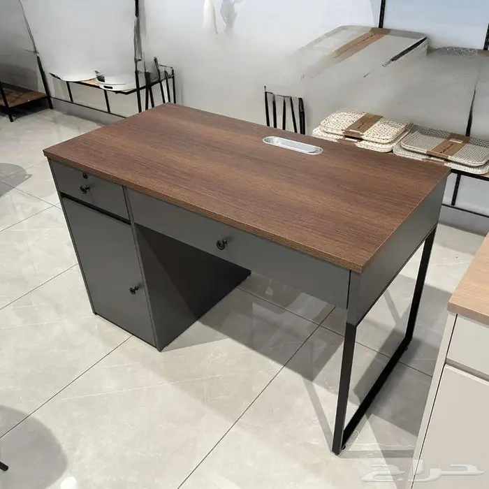 طاولات مكاتب مكتبية - للمنزل والمحلات - 120سم و 140سم 12