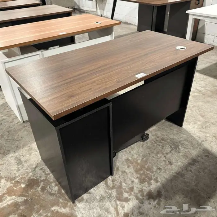 طاولات مكاتب مكتبية - للمنزل والمحلات - 120سم و 140سم 22