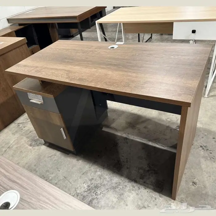 طاولات مكاتب مكتبية - للمنزل والمحلات - 120سم و 140سم 38