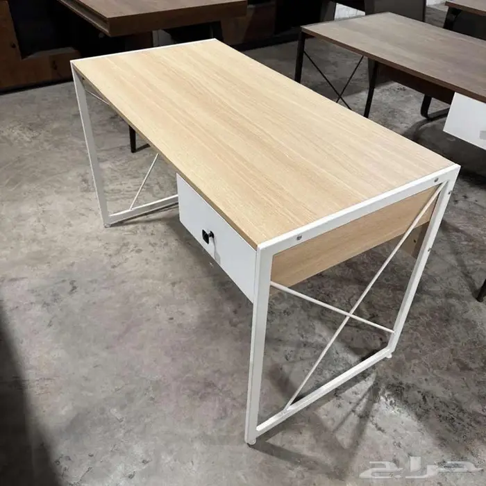 طاولات مكاتب مكتبية - للمنزل والمحلات - 120سم و 140سم 43