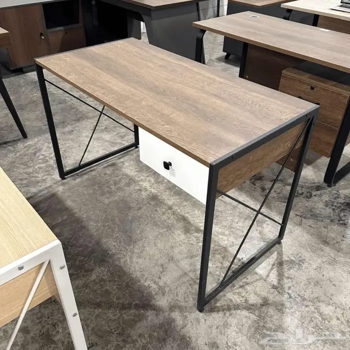 طاولات مكاتب مكتبية - للمنزل والمحلات - 120سم و 140سم 41