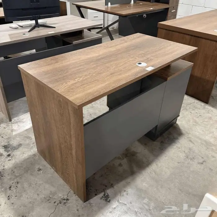 طاولات مكاتب مكتبية - للمنزل والمحلات - 120سم و 140سم 39