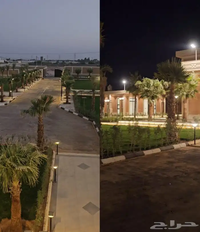 استراحة ( منتجع وسكن خاص ) غرب محافظة الخرج مساحته 10.000 م 5