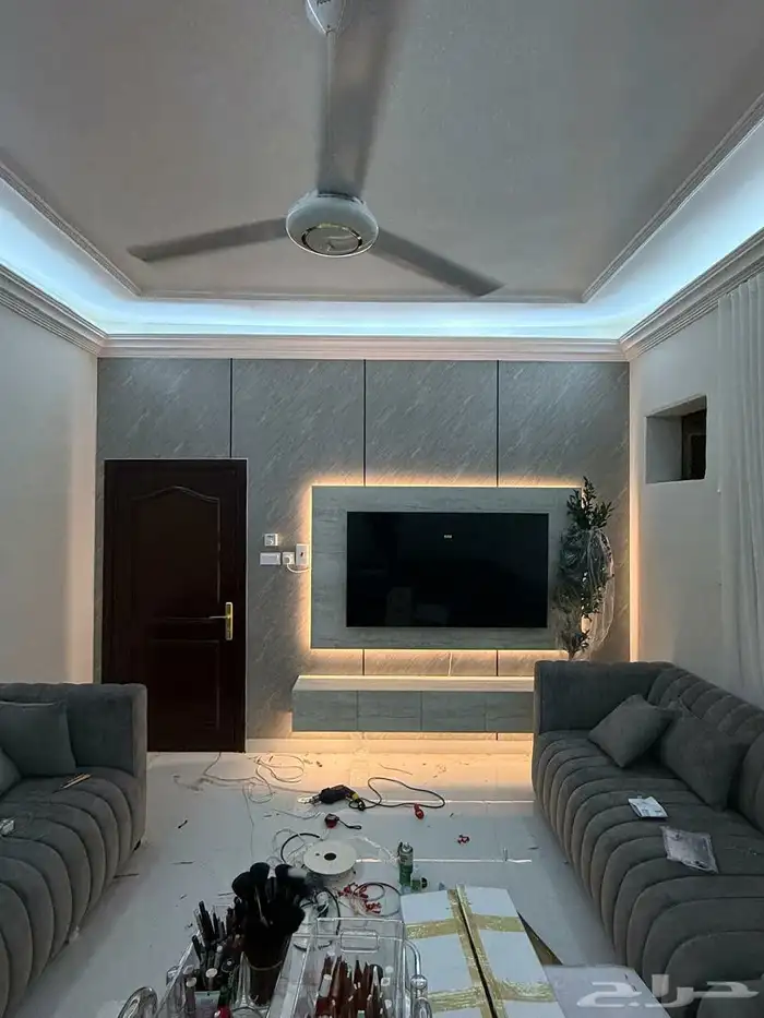 تفصيل سفر طعام رخام مع الديكور شاشه 2