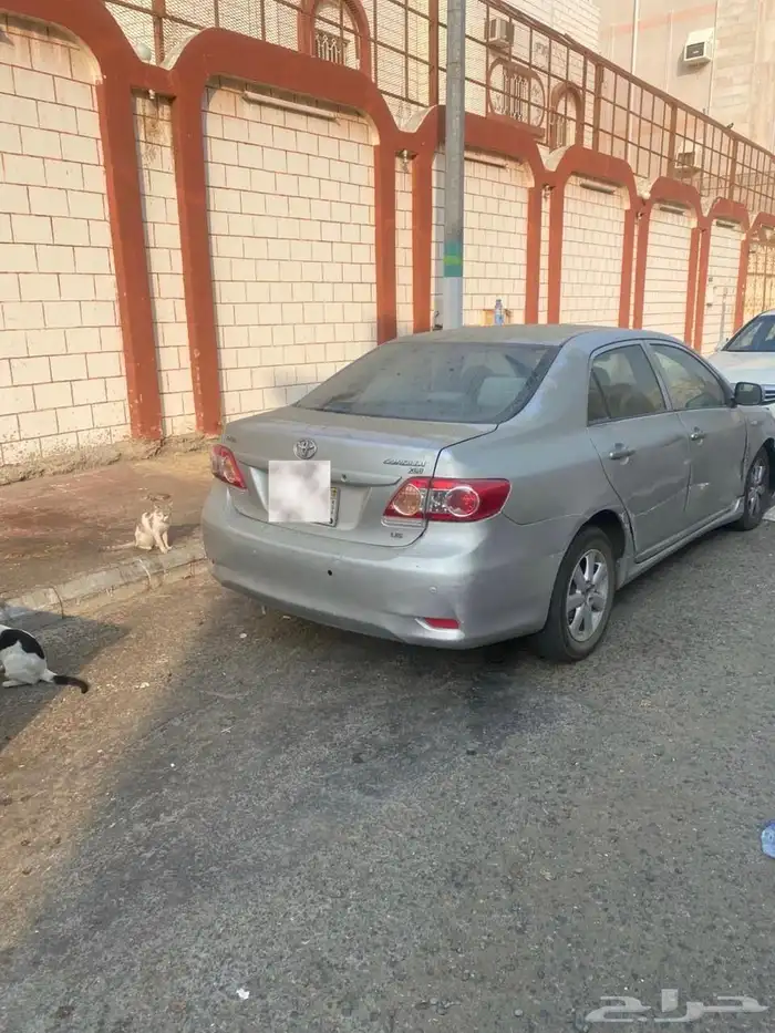 توجد لدينا قطع غيار تويوتا كورولا موديل 2013 1