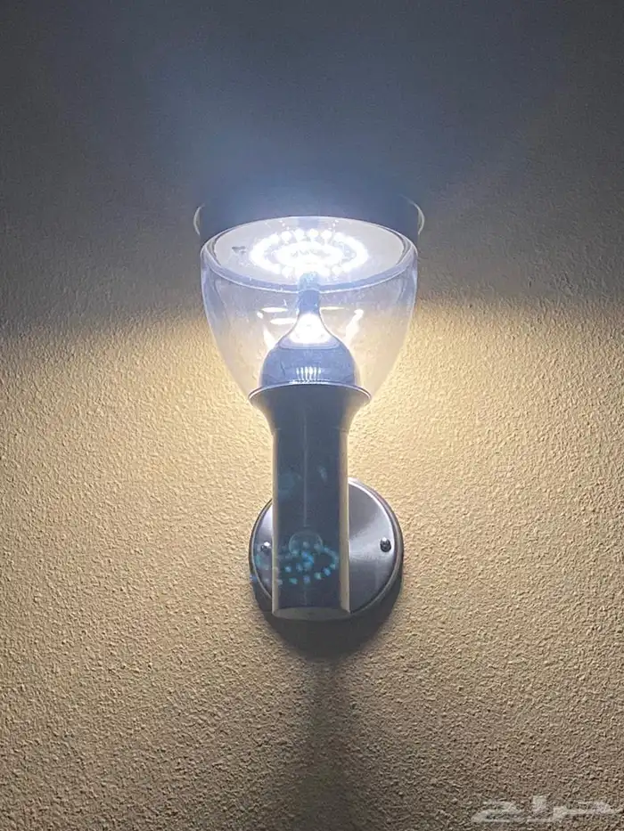 انارة جداريه بطاقه الشمسية 3