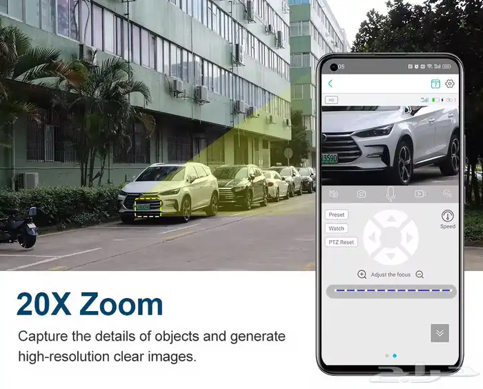 كاميرا المراقبة بالطاقة الشمسية 4G للحلال والبناء 5