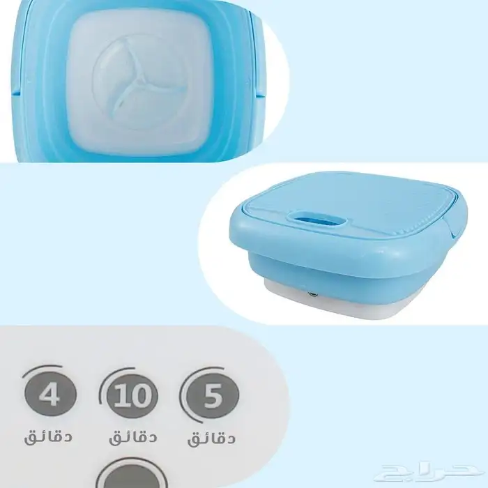 غسالة ملابس محمولة غسالة صغيرة بنفس قوة تنظيف الغسالة الكبي 3