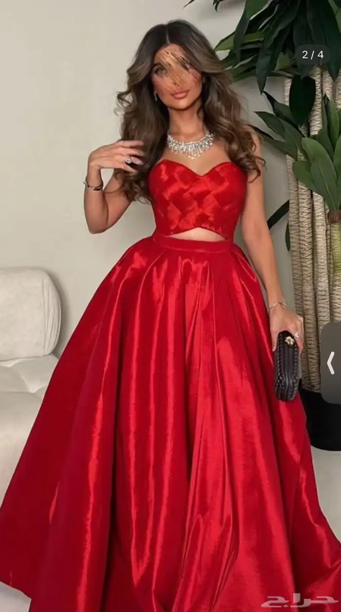 فستان احمر 2