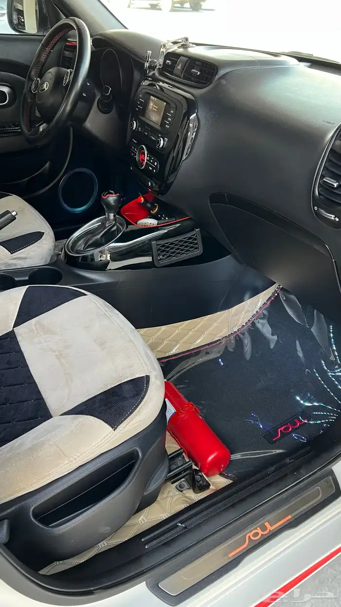 كيا سول نظيفة 2015 ممشى 137 الف فل كامل سبورت 8