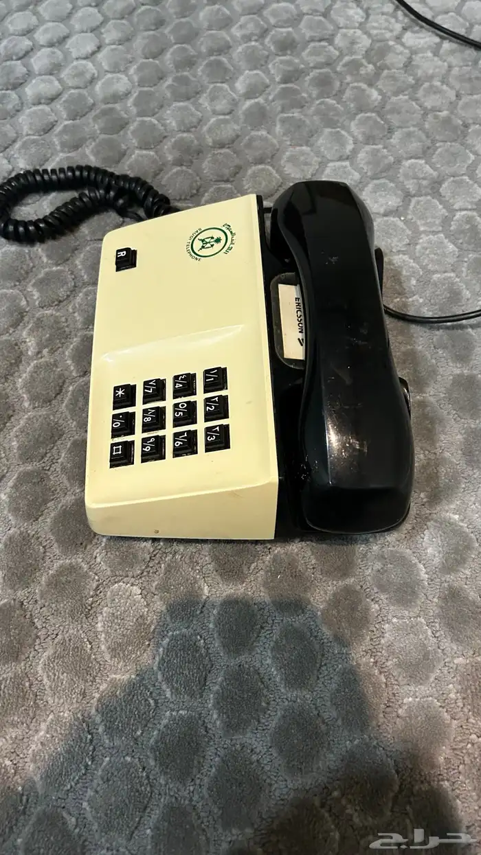 هاتف ثابت الهاتف السعودي قديم مخزن شبه جديد 2