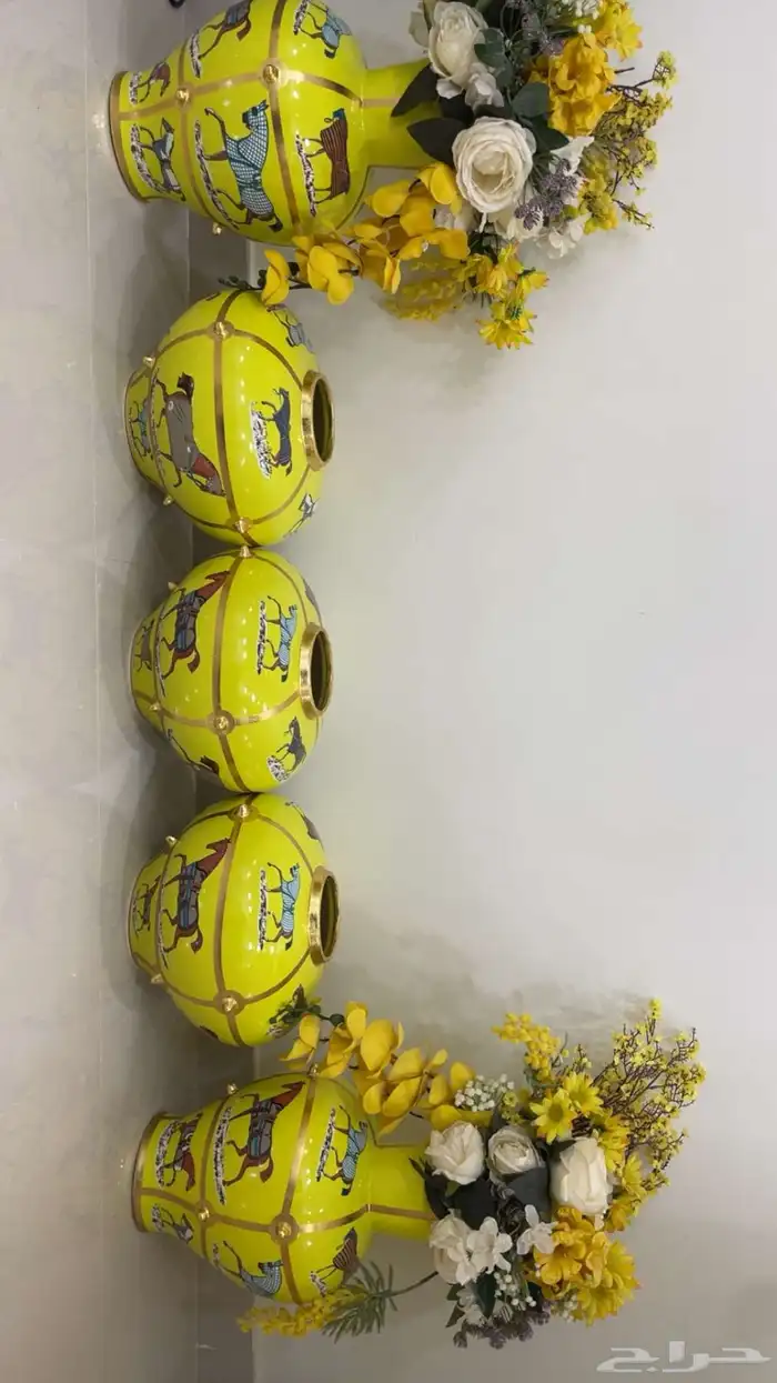 فازات ورد وصواني 0