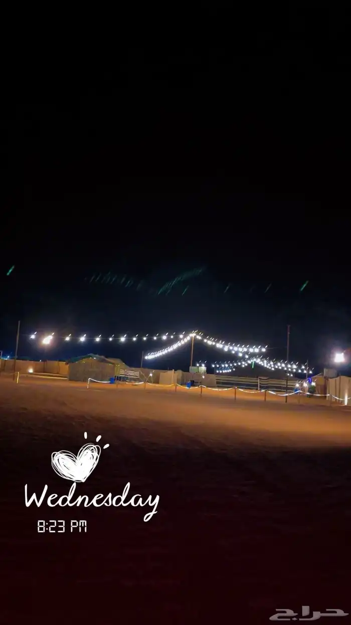 مخيم للايجار قسمين مكان جميل على رمل وطعوس الزوليات 15