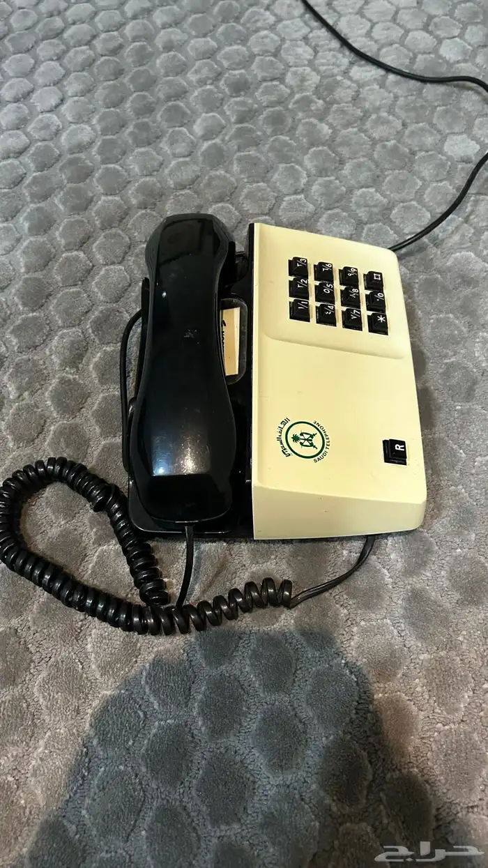 هاتف ثابت الهاتف السعودي قديم مخزن شبه جديد 1