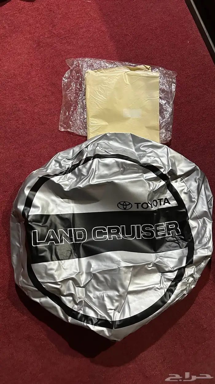 طربال اسبير ربع تويوتا أصلي وكاله   غطاء اسبير ربع 0