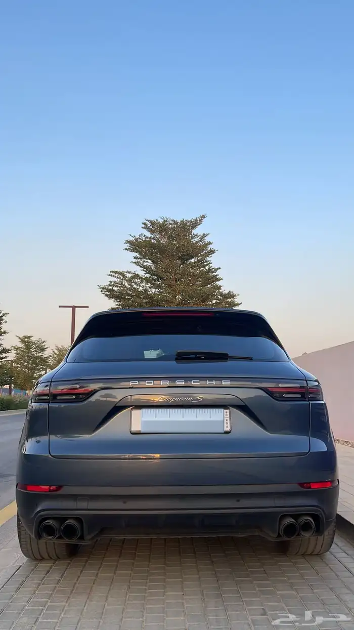 بورش كايين S 2020 سعودي سماكو   لون نادر   داخلي أحمر 1