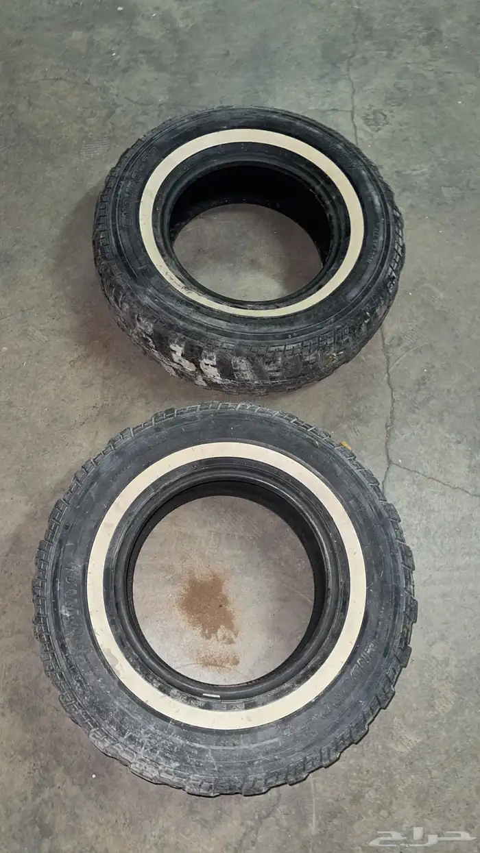 كفرات مقطعة 235 75 15 رنواي حبتين 0