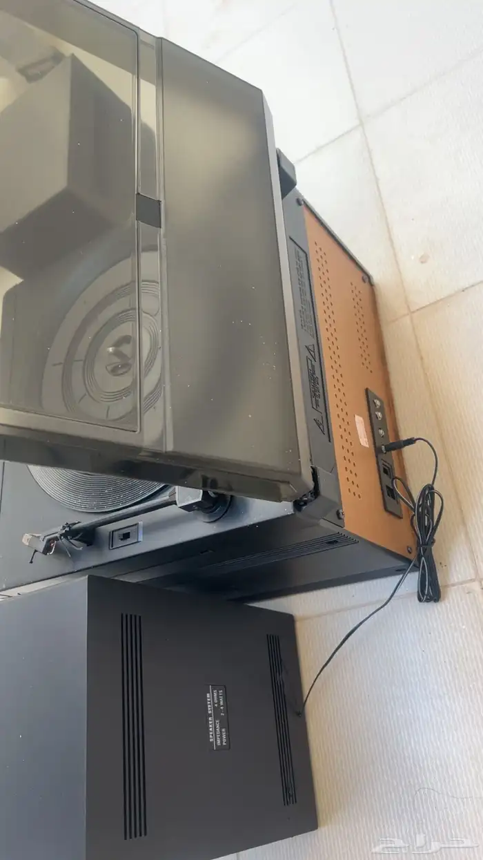 مسجل KANSAI ومشغل اسطوانة جديد بكرتونه 9