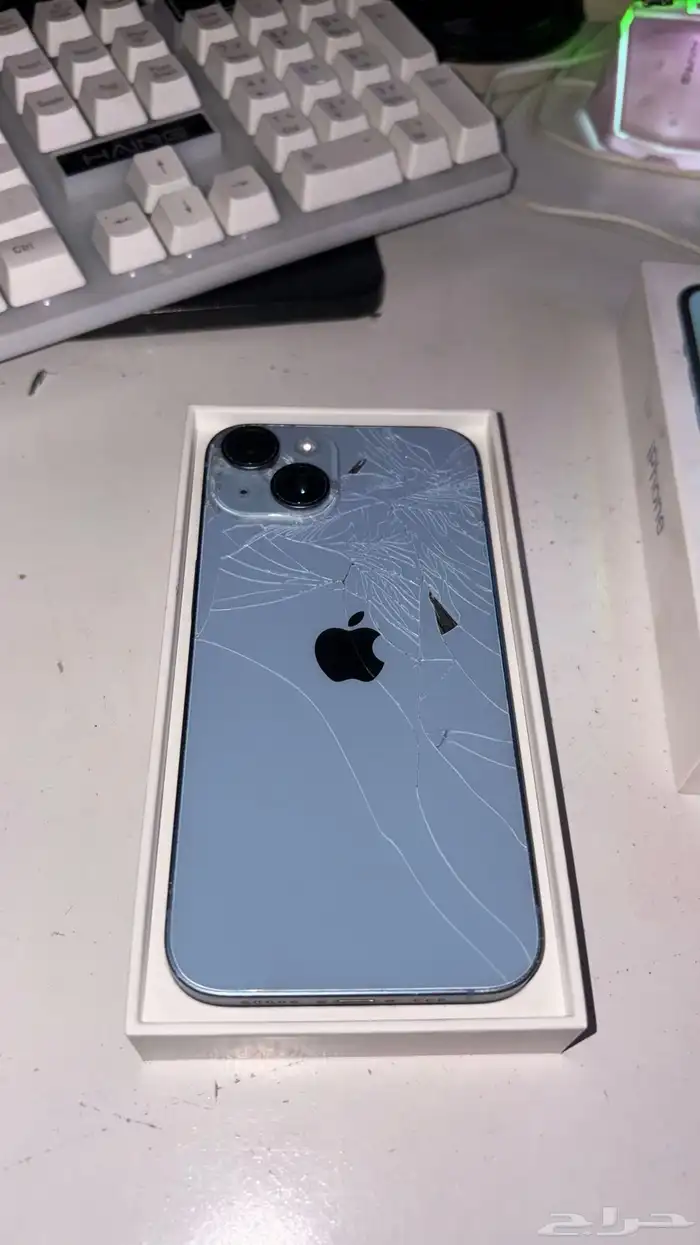 ايفون14 512 نضيف كسر خلفيه فقط 2