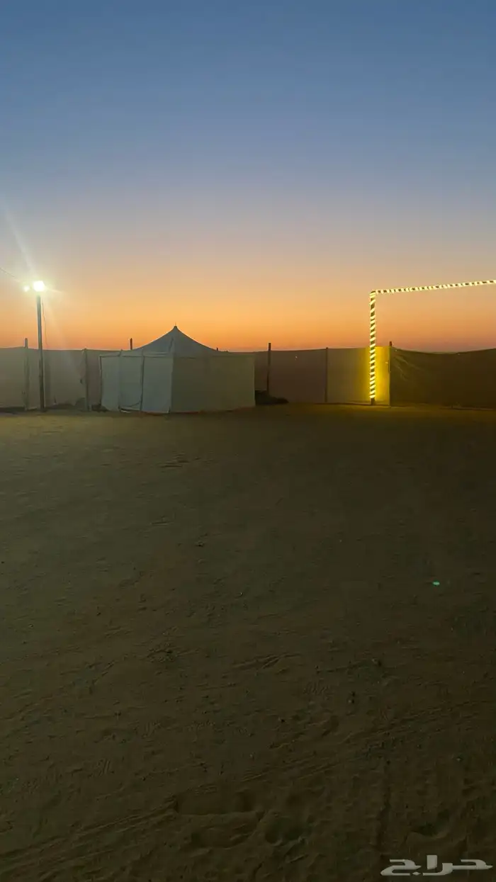 مخيم للايجار شمال الرياض - 65 كيلو 7