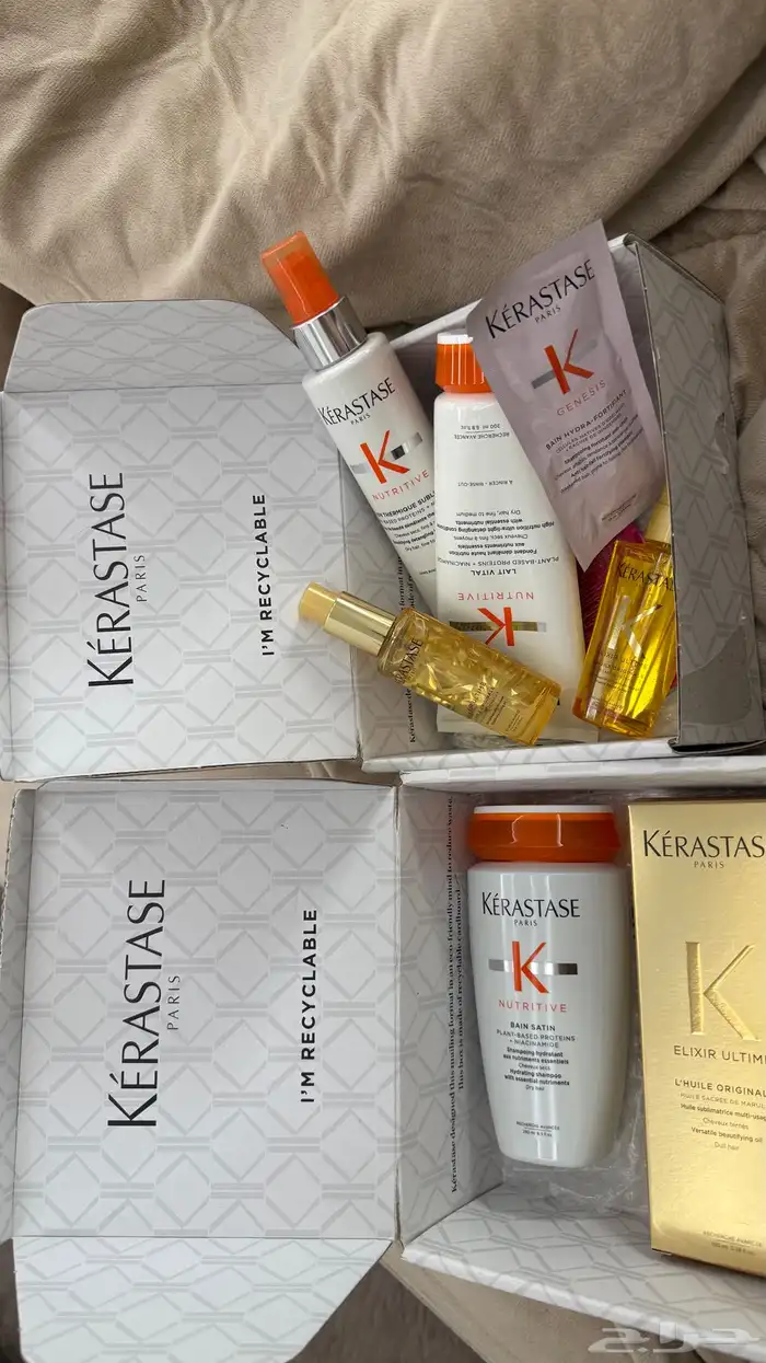 مجموعة كريستاس للشعر الجاف جديده ولم تفتح ابدا 1