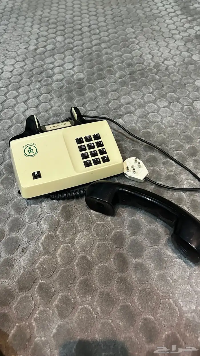 هاتف ثابت الهاتف السعودي قديم مخزن شبه جديد 5