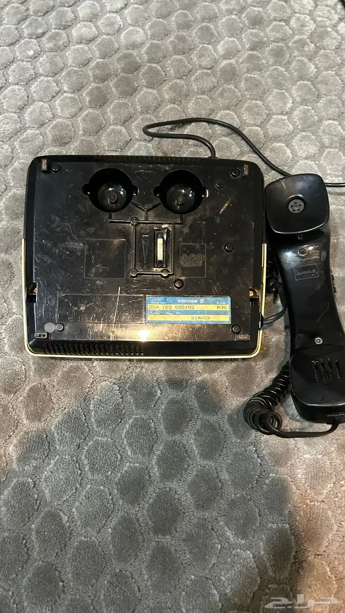 هاتف ثابت الهاتف السعودي قديم مخزن شبه جديد 4