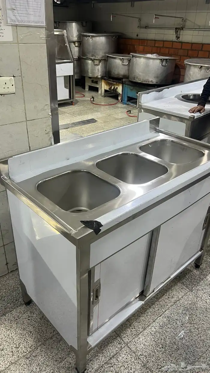 طاولات هود ابواب ستانلس ستيل 4