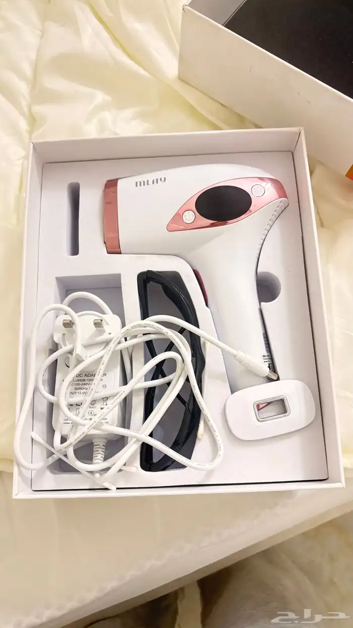 جهاز ازالة الشعر بالليزر IPL مع خاصية التبريد T4 ملاي وردي 2