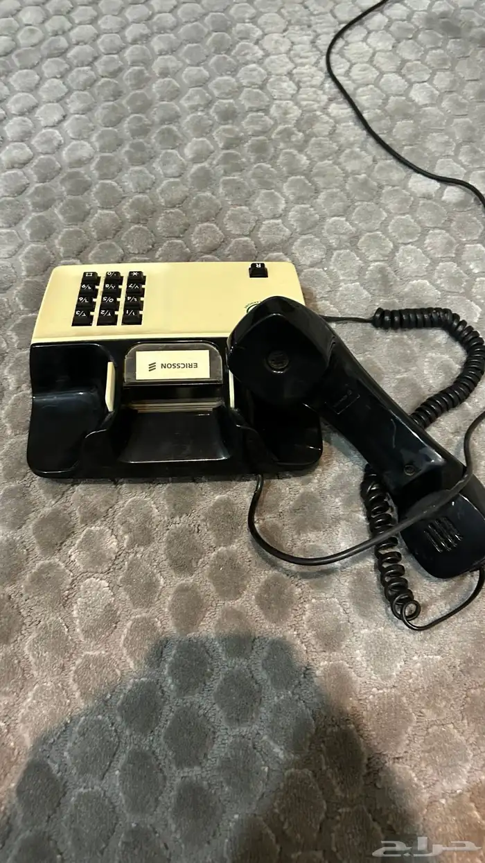 هاتف ثابت الهاتف السعودي قديم مخزن شبه جديد 3