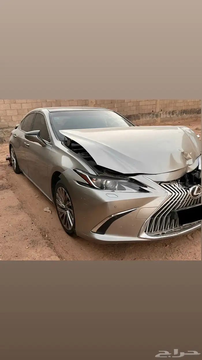 لكزس Es350 مصدوم 7