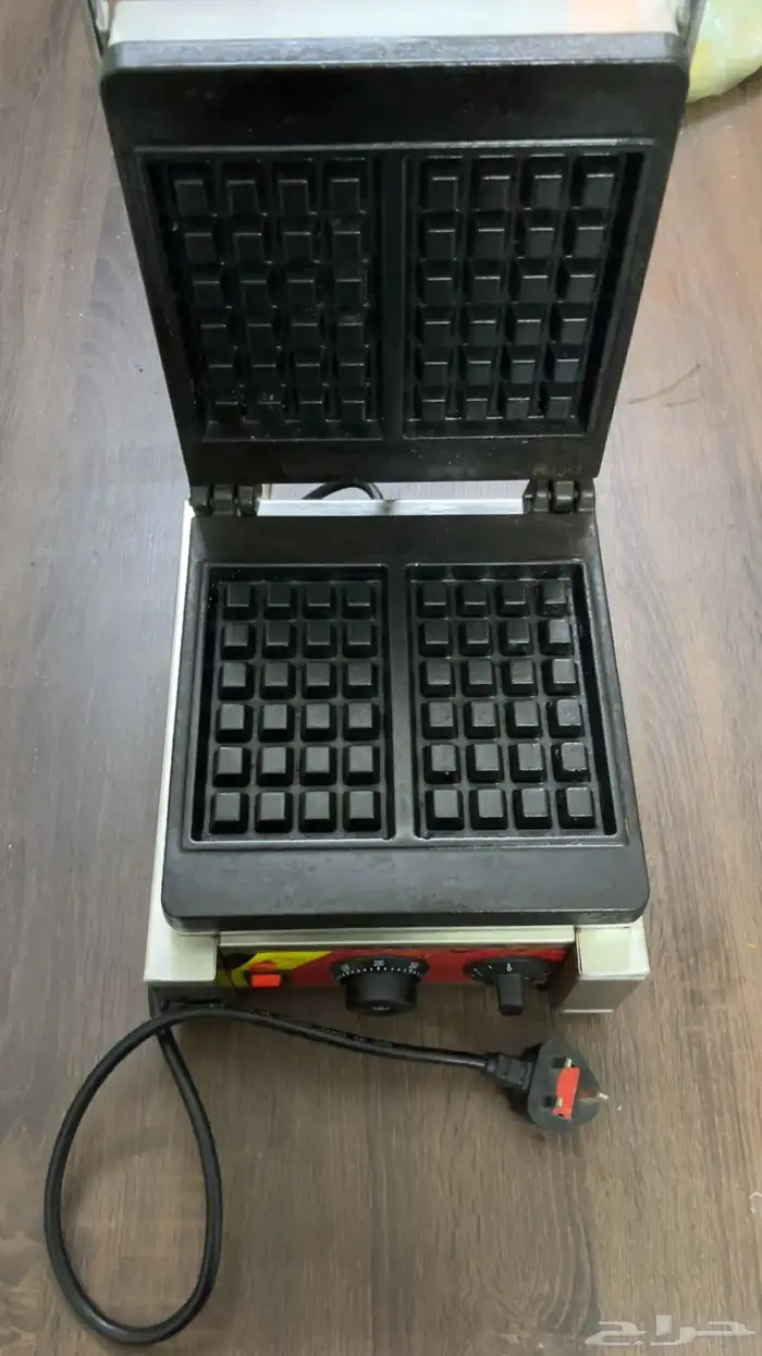 ماكينة صنع الوافل كبيرة الكهربائية 0