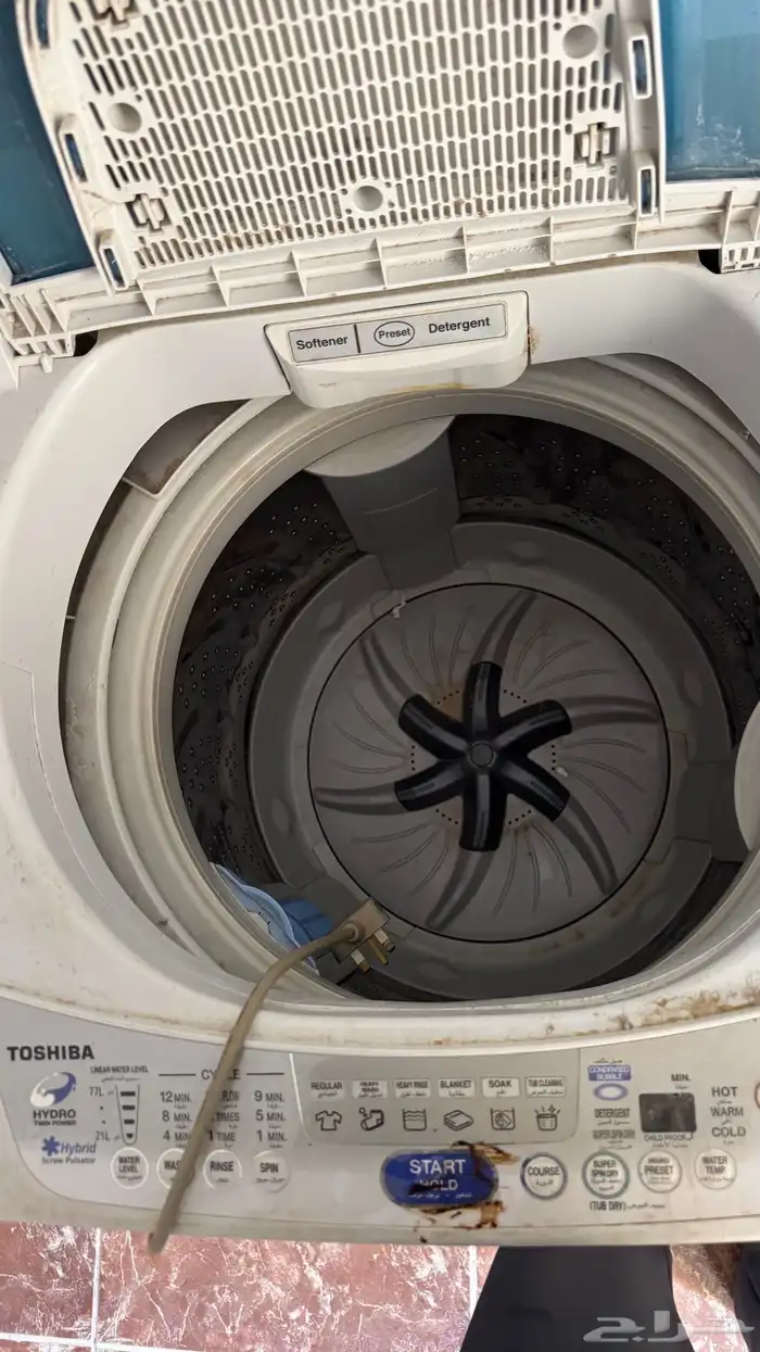 للبيع غساله توشيبا 2