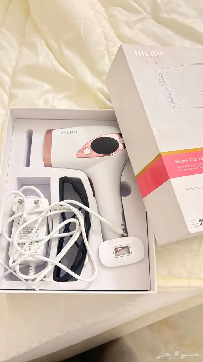 جهاز ازالة الشعر بالليزر IPL مع خاصية التبريد T4 ملاي وردي 0