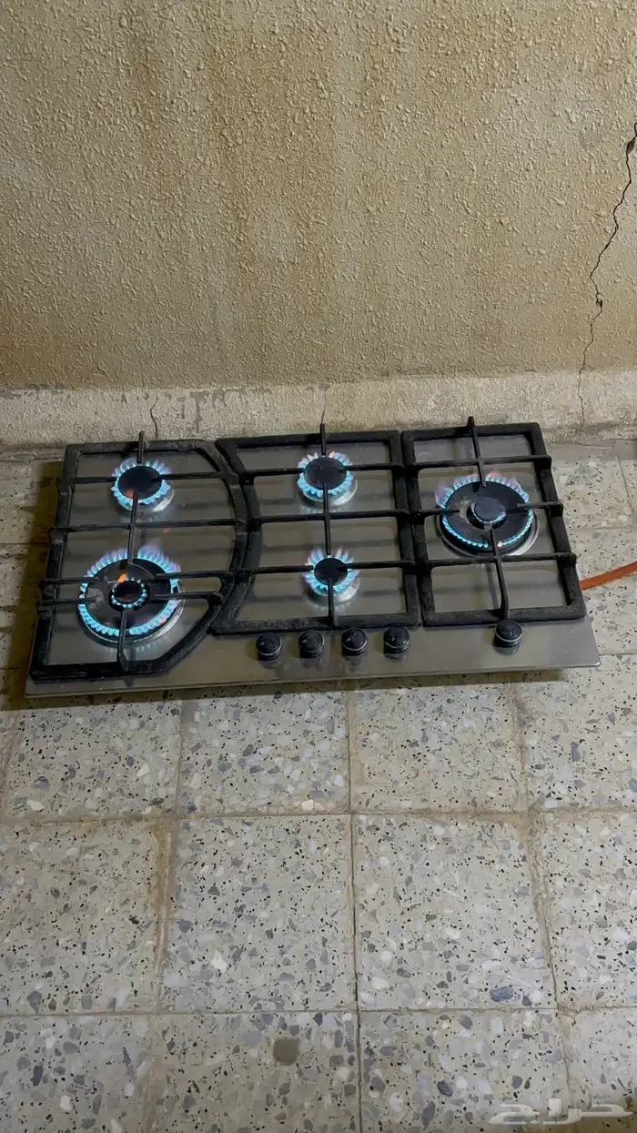 للبيع موقد سطحي ايطالي خمسة اعين 2