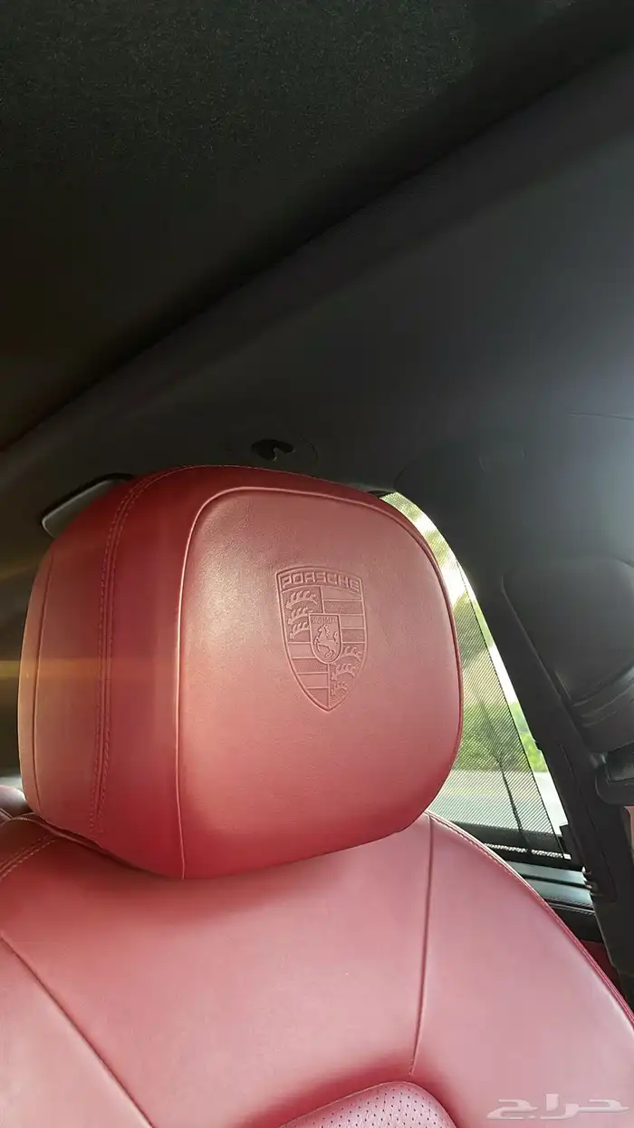 بورش كايين S 2020 سعودي سماكو   لون نادر   داخلي أحمر 3