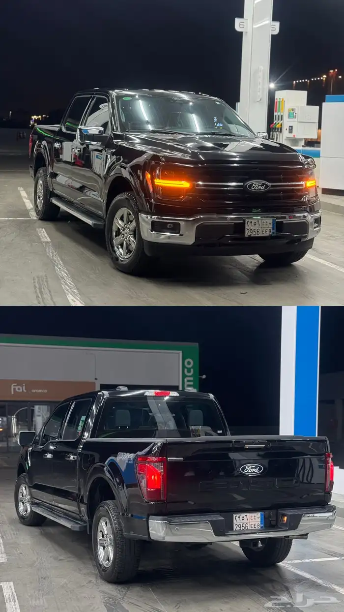 فورد F150 2024 XLT مكينة الرابتر الي تجي توين تيربو 8