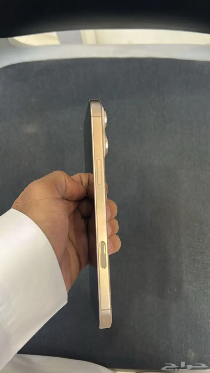 ايفون 16 برو ماكس لون صحراوي بطاريه 100 1