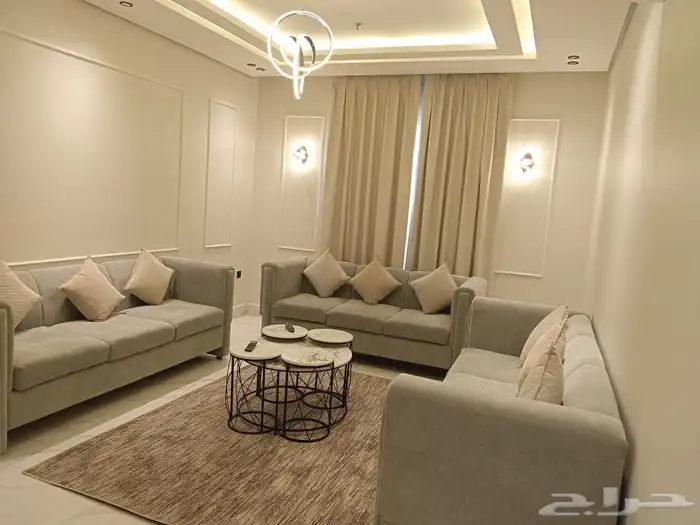 شقق مؤثثة للايجار الخبر حي الحمراء غرفة وصالة غرفتين 3 غرف 1