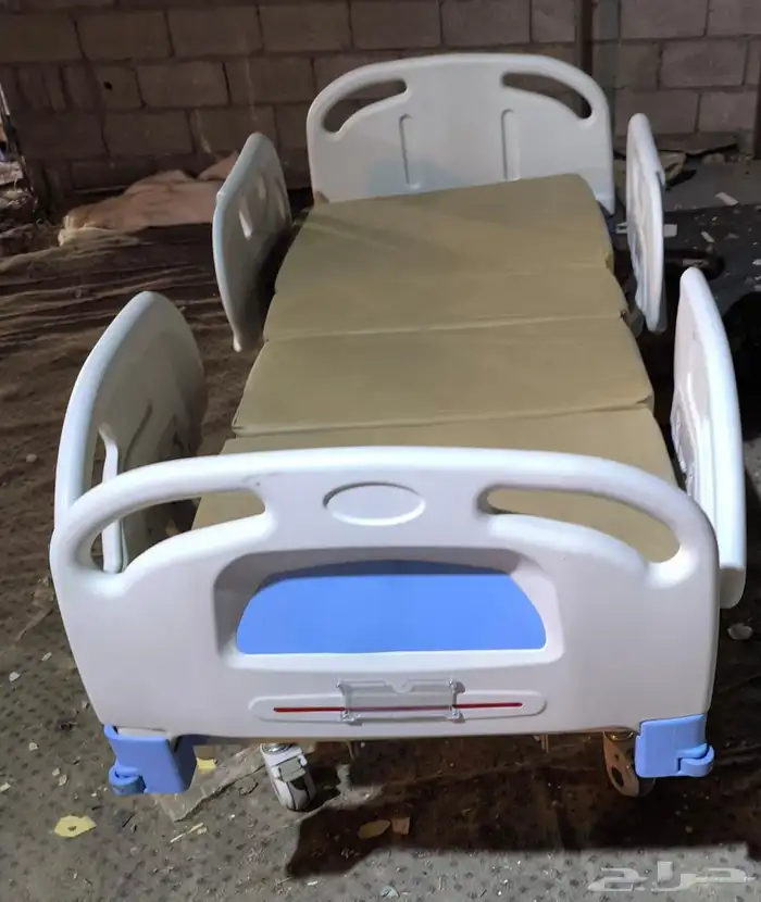 سرير طبي كهربائي مستعمل اخو الجديد فرشه جونب فيبر معا مرتبه 2